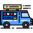 food and restaurant,delivery truck,transport,transportation,coffee cup,fast food,food truck,truck,van,trucking,coffee truck